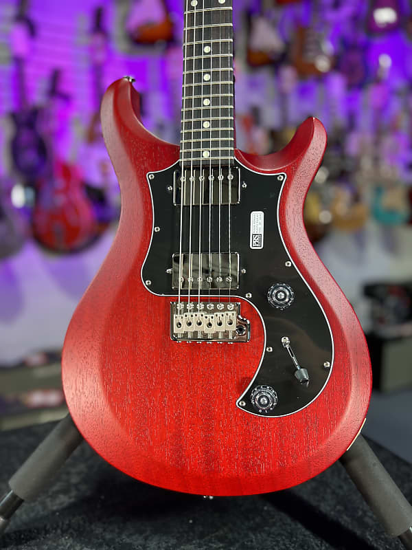 PRS S2 Standard 24 Electric Guitar - Satin Vintage Cherry *FREE PLEK WITH PURCHASE* 738