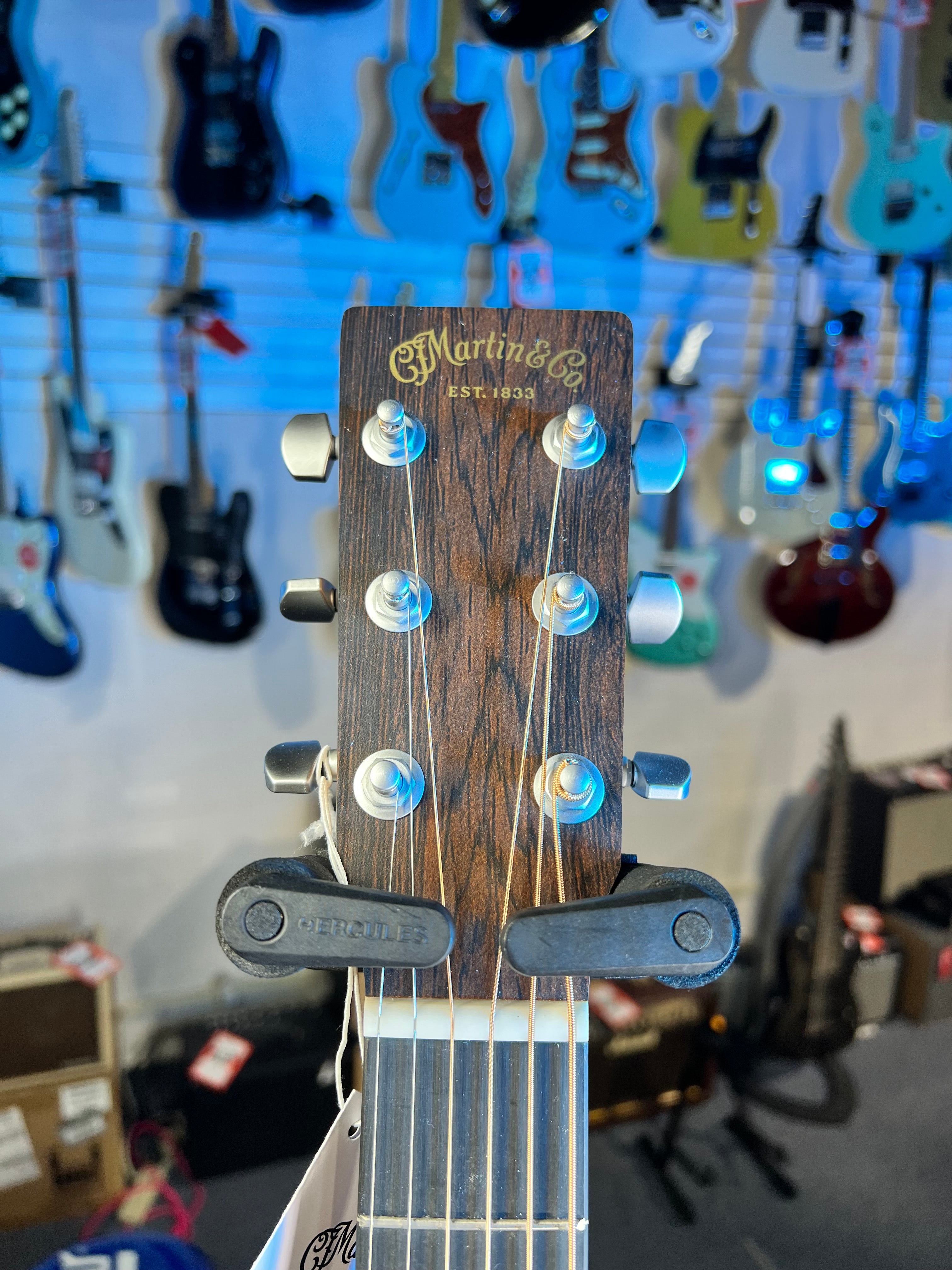 Martin D Jr-E Left Handed Acoustic electric Guitar - Natural Auth Deal Free Ship! 021 GET PLEK’D!