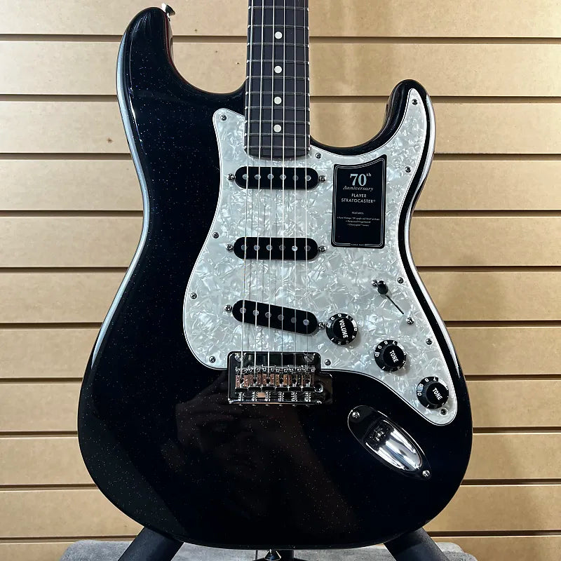 70th Anniversary Player Stratocaster with Rosewood Fingerboard - Nebula Noir #279