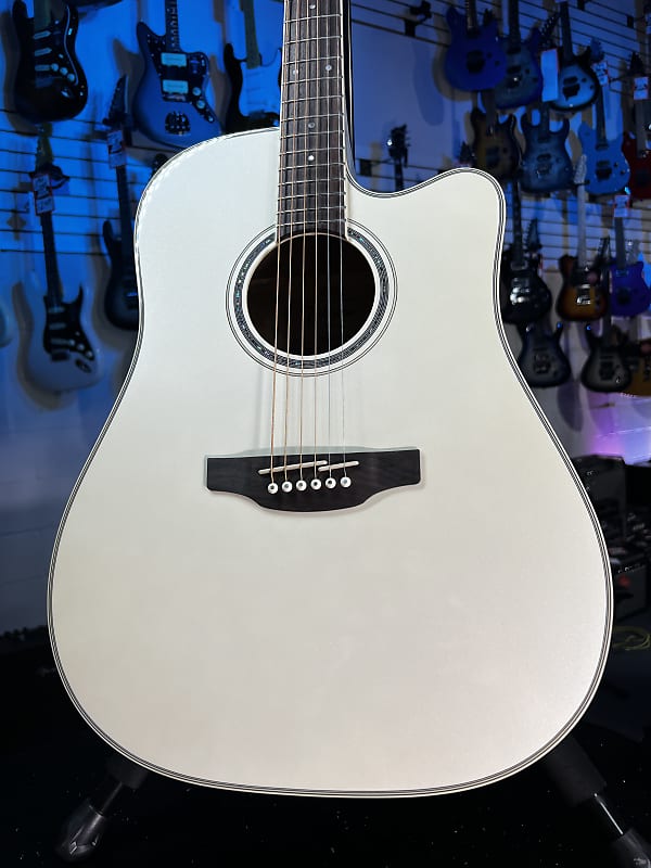 Takamine GD-37CE PW Acoustic-electric Guitar - Pearl White Auth Deal Free Ship! 999 GET PLEK’D!