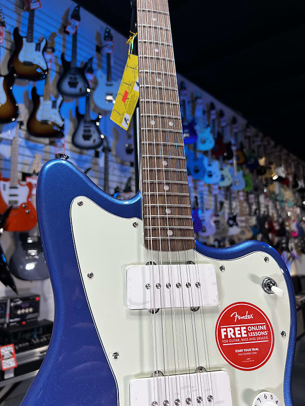 Squier Paranormal Jazzmaster XII 12-string Electric Guitar - Lake Placid Blue Auth Dealer Free Ship! 330 GET PLEK’D!