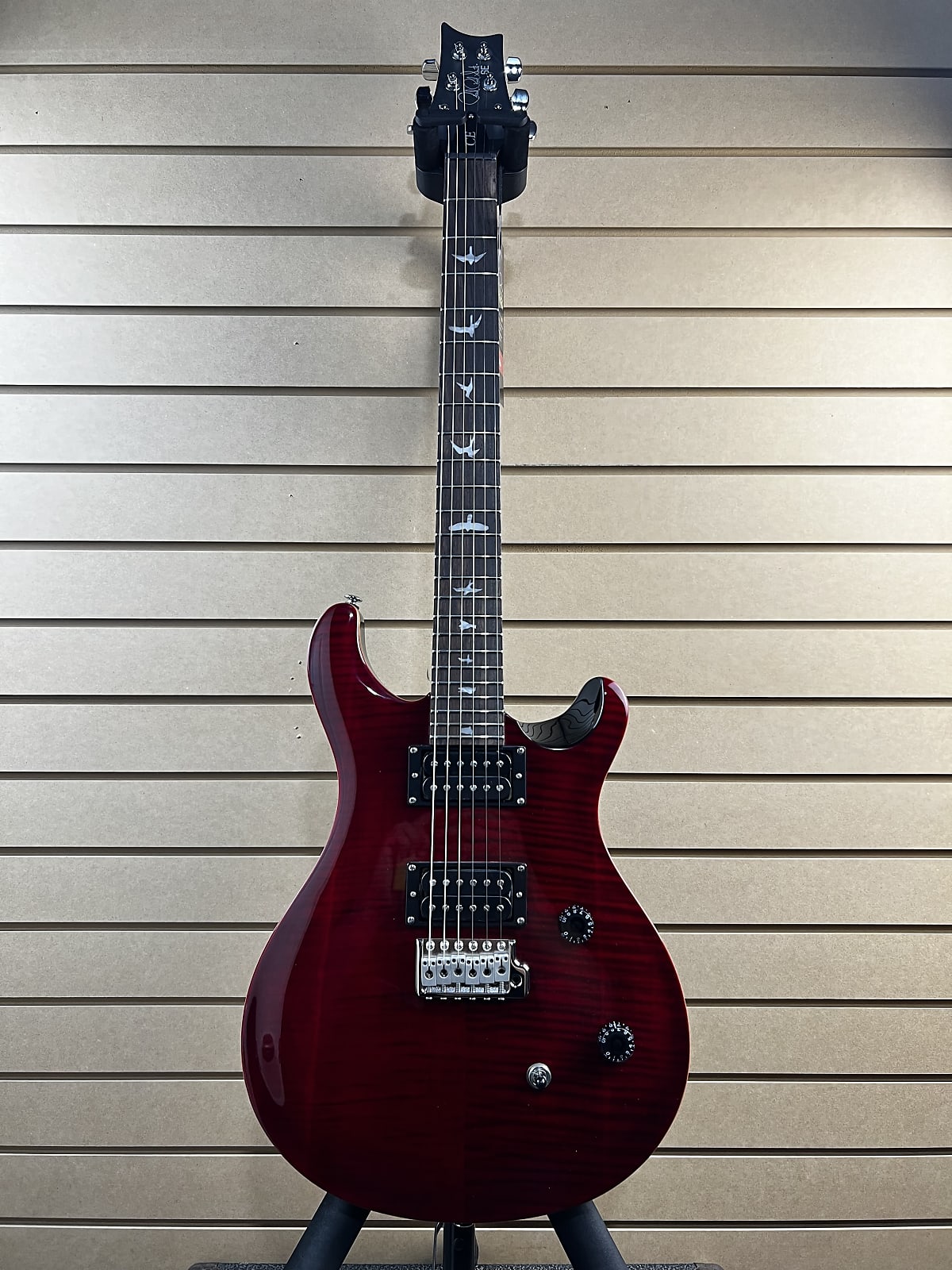 SE CE 24 Electric Guitar - Black Cherry #573