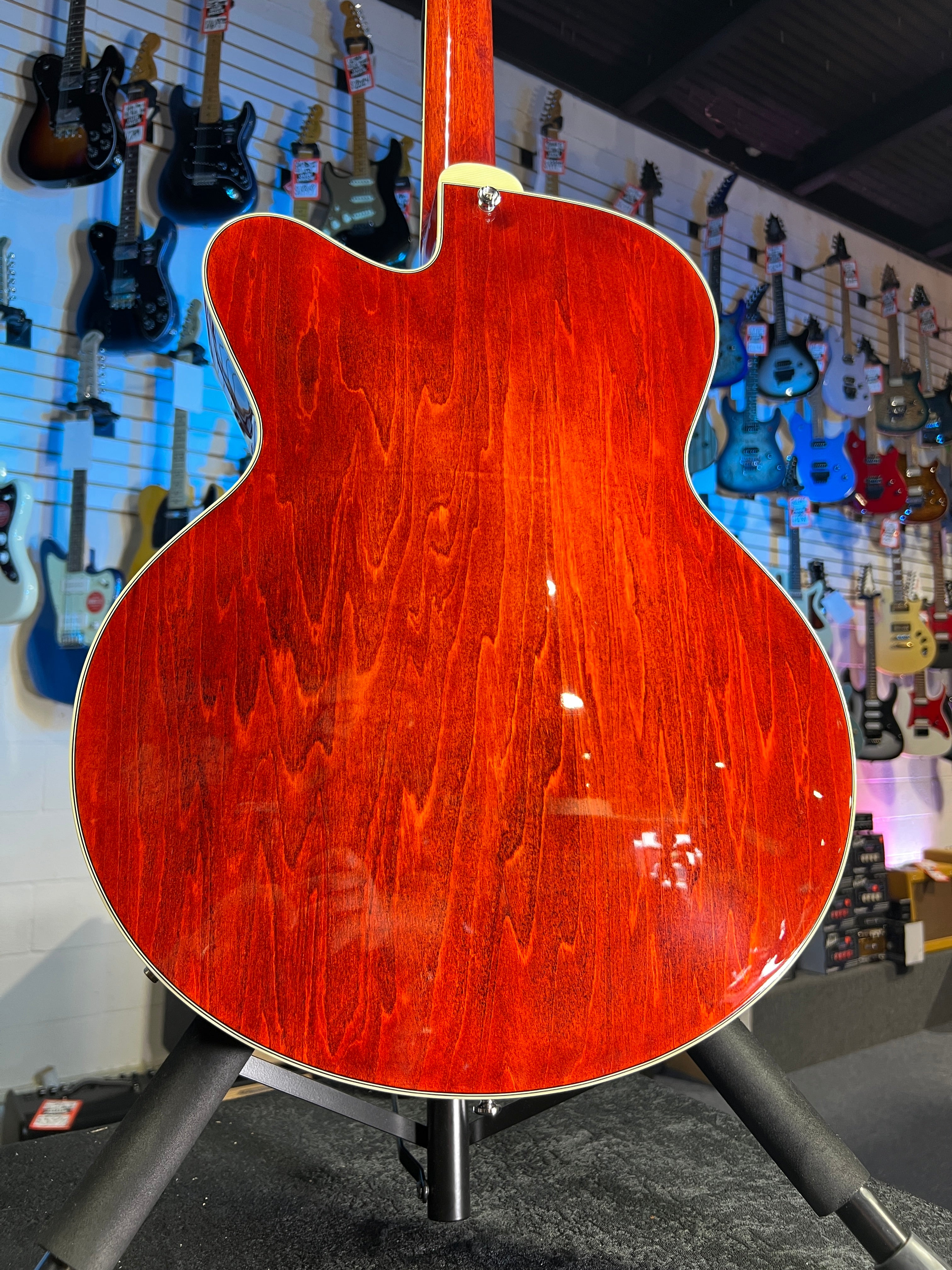 Eastman Guitars AR403CED Hollowbody Electric Guitar - Natural Auth Deal Free Ship! 448 GET PLEK’D!