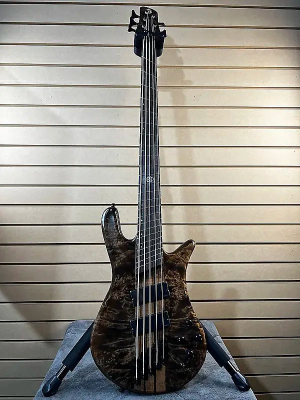 NS Dimension 5 Bass Guitar - Super Faded Black Gloss #136