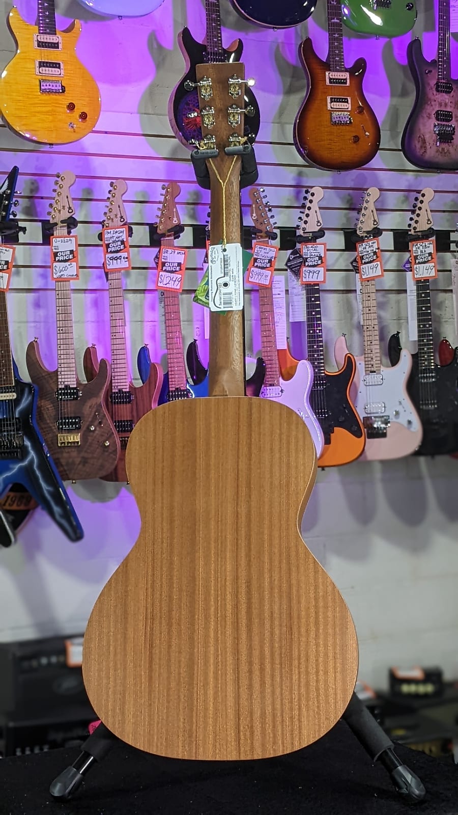 New Martin 00L Earth - Acoustic Guitar, Natura with Earth Graphic, Plek'd Free! 302