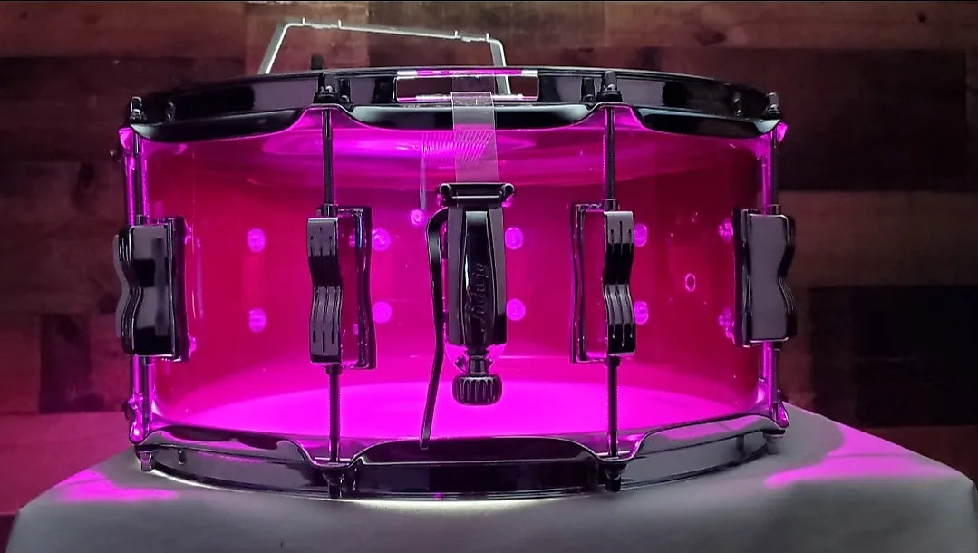 Ludwig Vistalite Snare Drum - 6.5-inch x 14-inch - Violet,  14x6.5 Auth Dealer