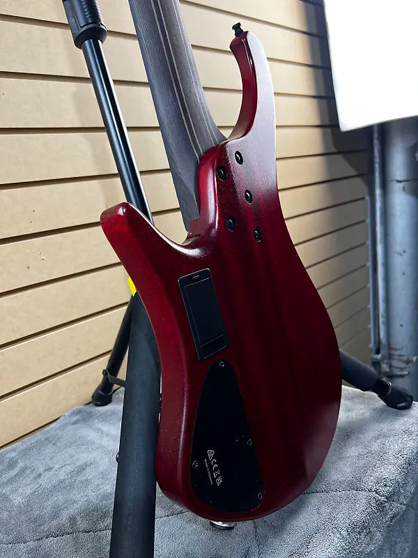 EHB Ergonomic Headless 5-string Bass Guitar - Stained Wine Red Low Gloss #638