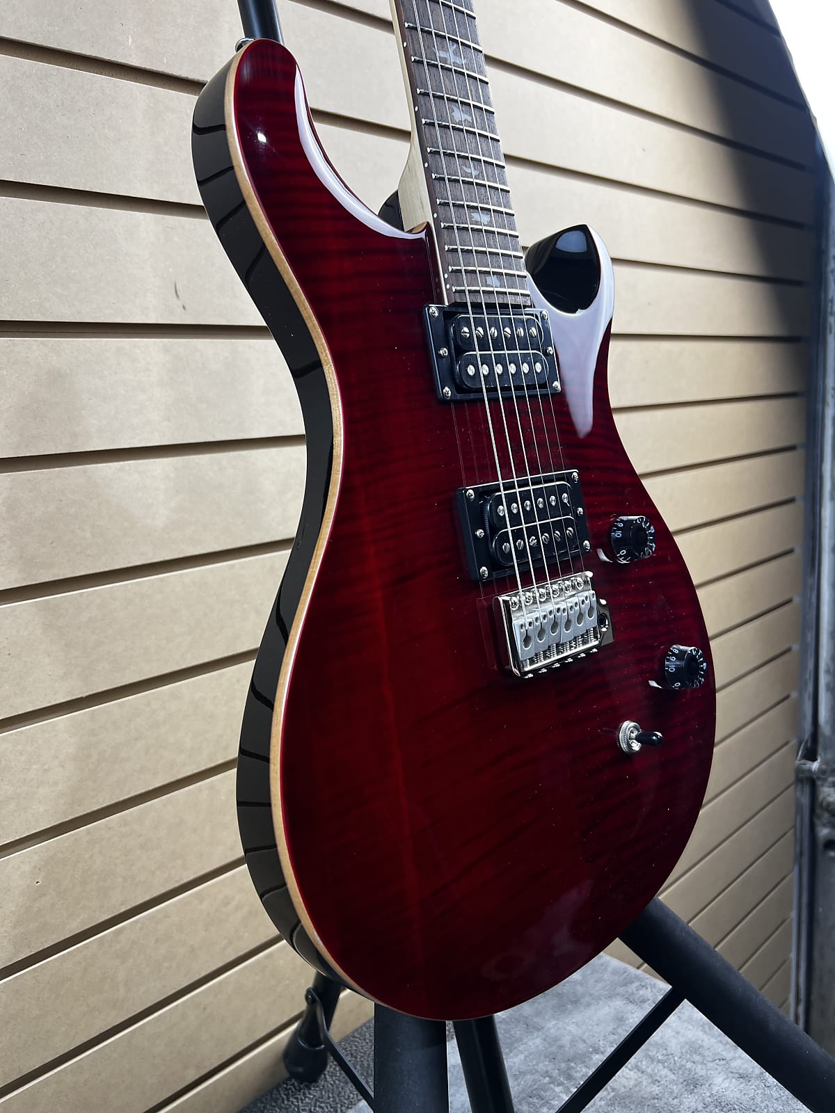 SE CE 24 Electric Guitar - Black Cherry #573