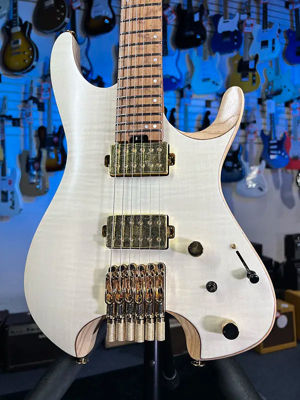 Ibanez Q52FMG Electric Guitar - Natural Low Gloss w Gig Bag, Get Plek'd Free! 760