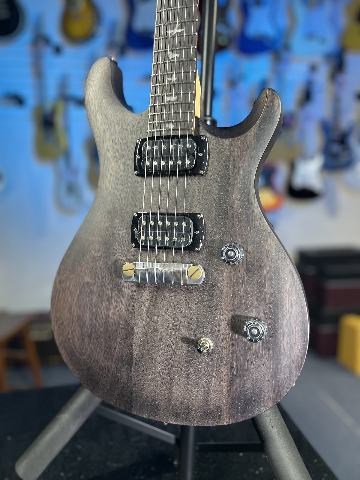 PRS SE CE 24 Standard Stoptail - Charcoal Get Plek'd FREE! 928