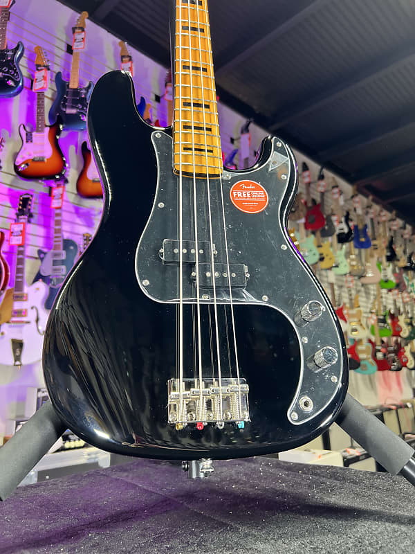 Squier Classic Vibe '70s Precision Bass - Black *FREE PLEK WITH PURCHASE*! 871