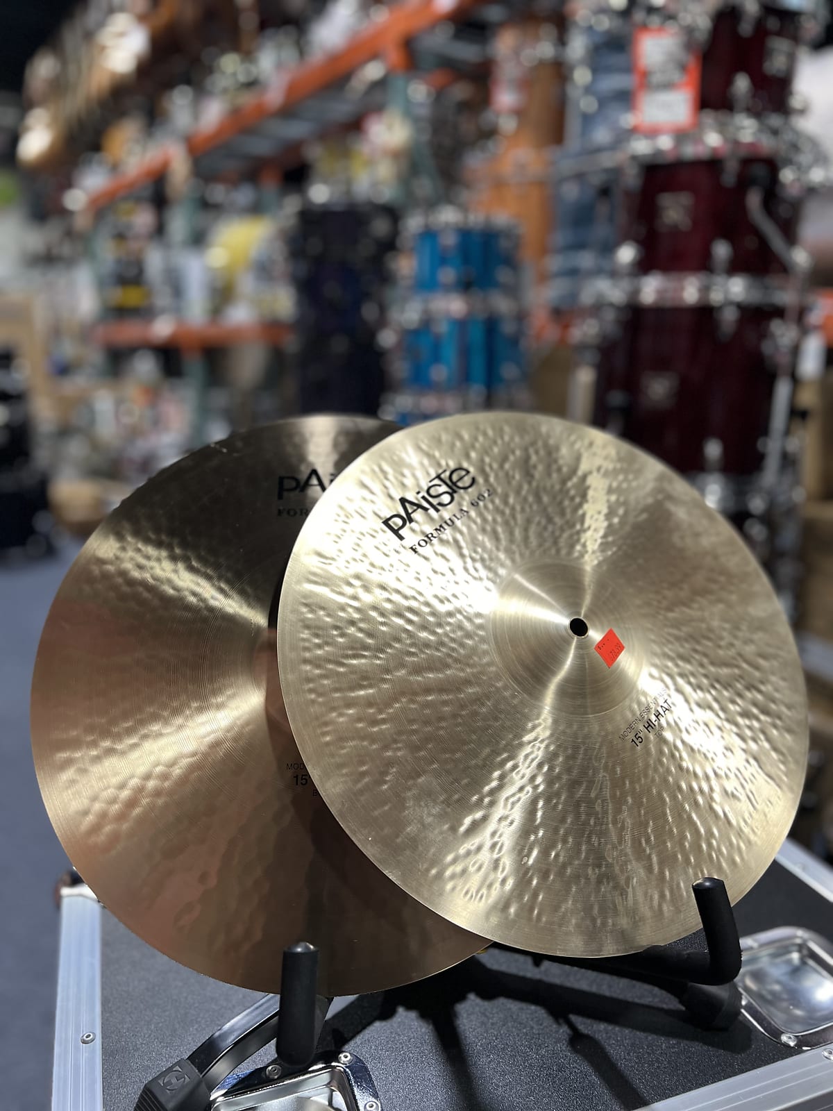 Paiste 15" Formula 602 Modern Essentials Hi-Hat Cymbals (New - Open Box) / Free Shipping / Auth Dealer