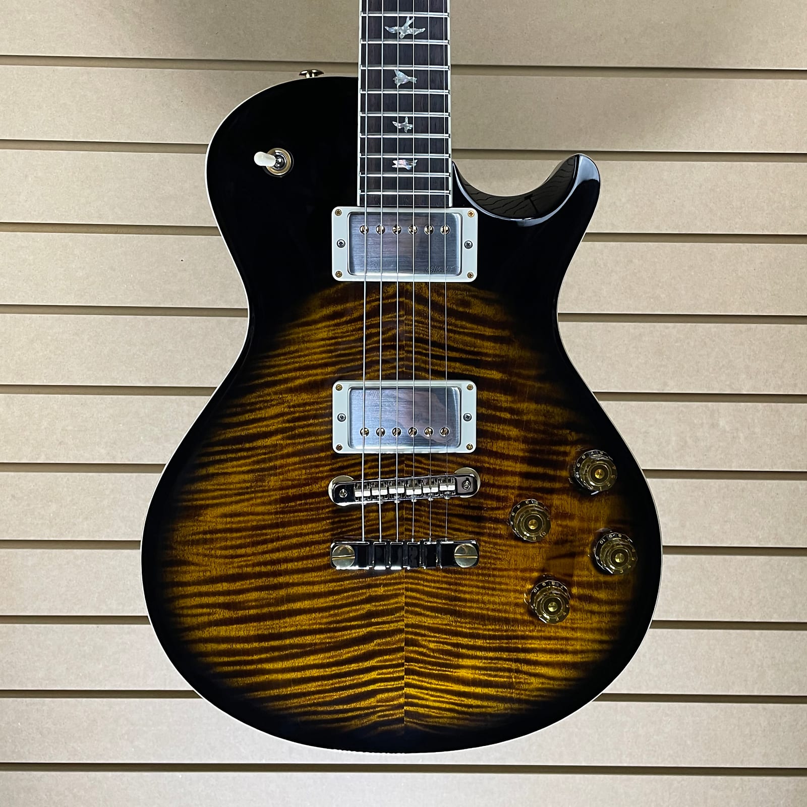 McCarty SC 594 10 Top in Black Gold Smokeburst #962