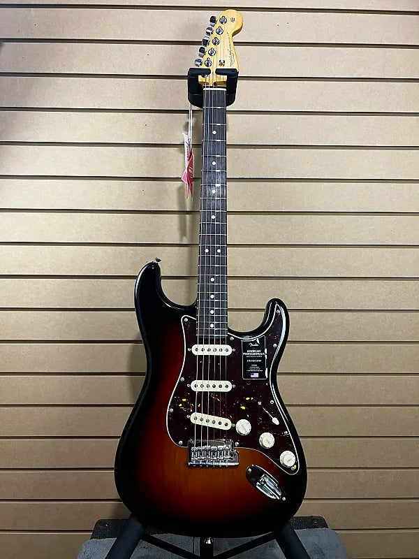 American Professional II Stratocaster - 3 Color Sunburst w/Rosewood Fretboard #348