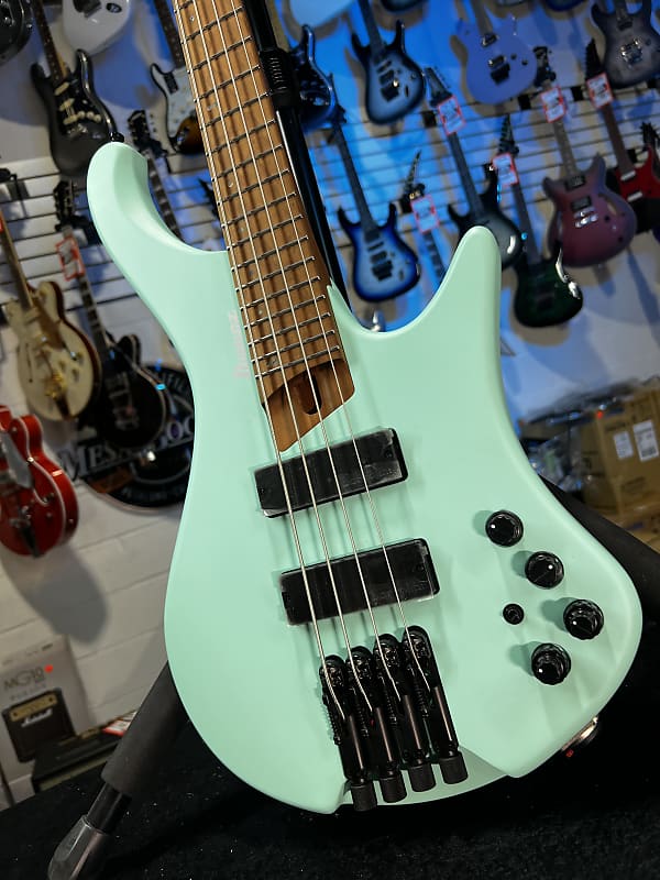 Ibanez Bass Workshop EHB1000S Bass Guitar - Sea Foam Green Matte Auth Dealer! GET PLEK'D! 907