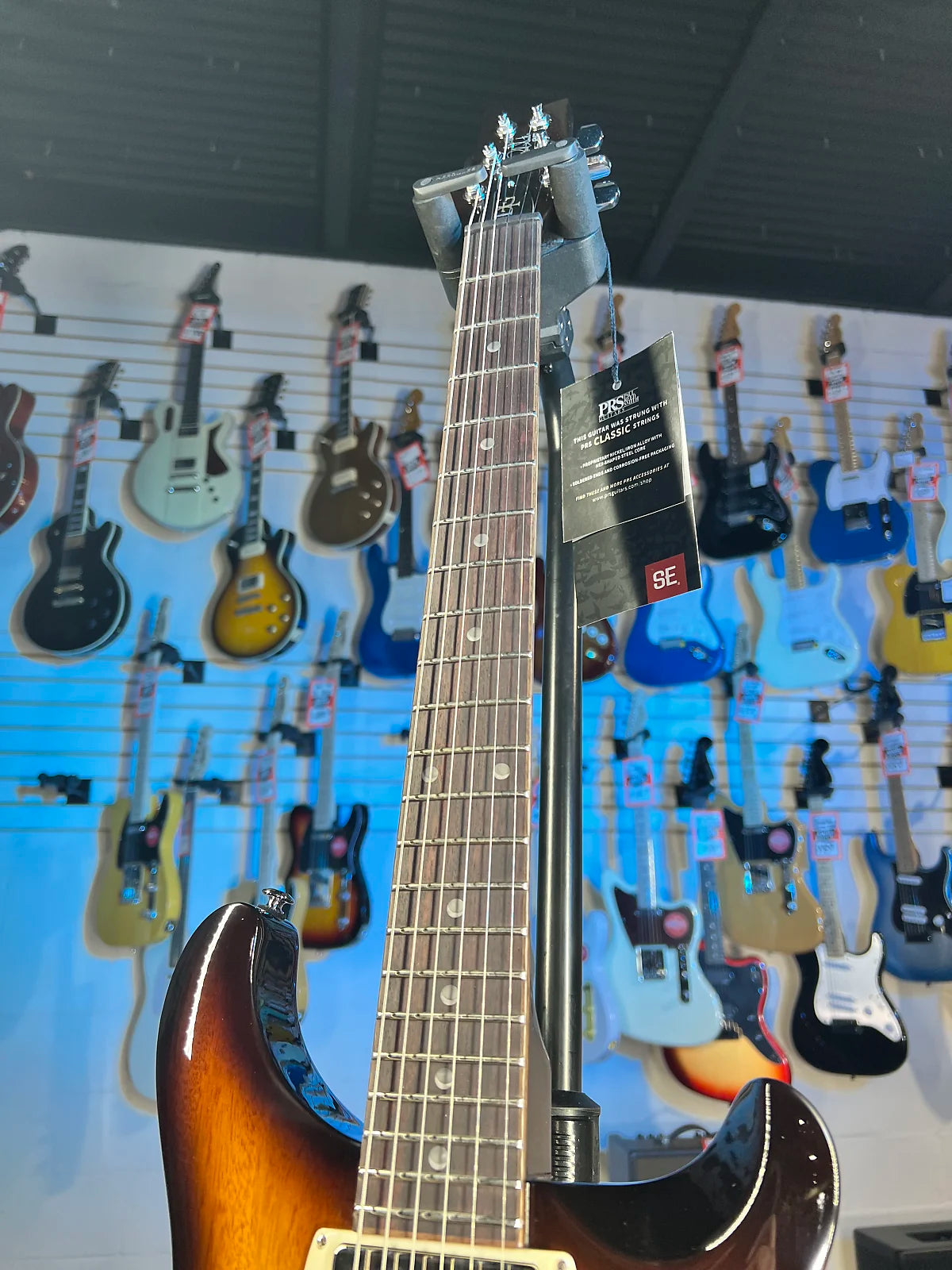 PRS SE DGT Standard - McCarty Tobacco Sunburst Get Plek'd FREE! 574