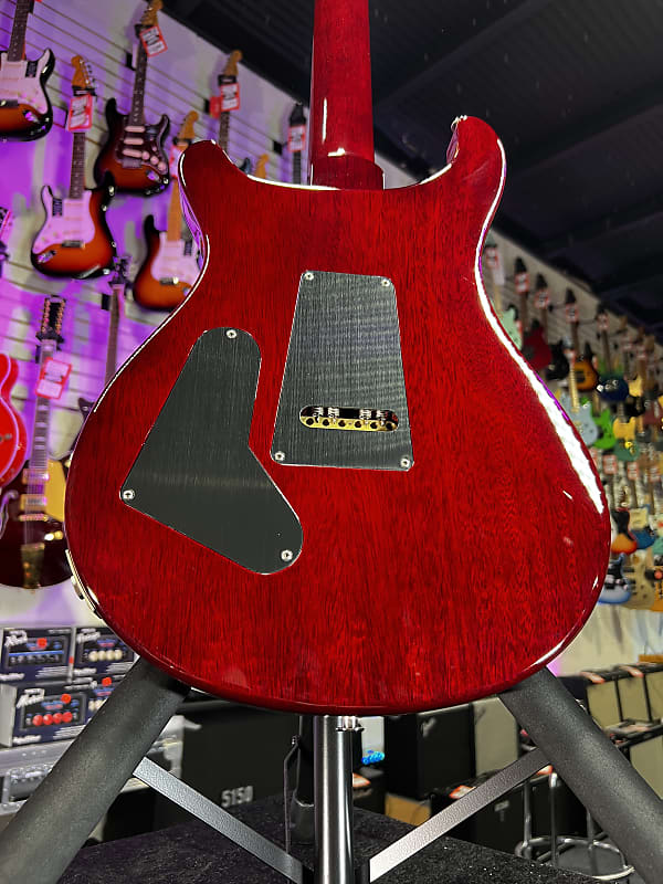 PRS Custom 24 with Pattern Thin Neck in *Custom Color* Red Tiger w/OHSC Auth Deal Free Shipping! #847 GET PLEK�D!