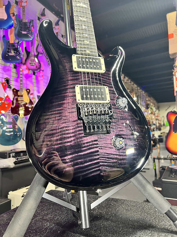 PRS Custom 24 Floyd Rose Dark Violet Smoke Wrap Custom Color *FREE PLEK WITH PURCHASE* 713