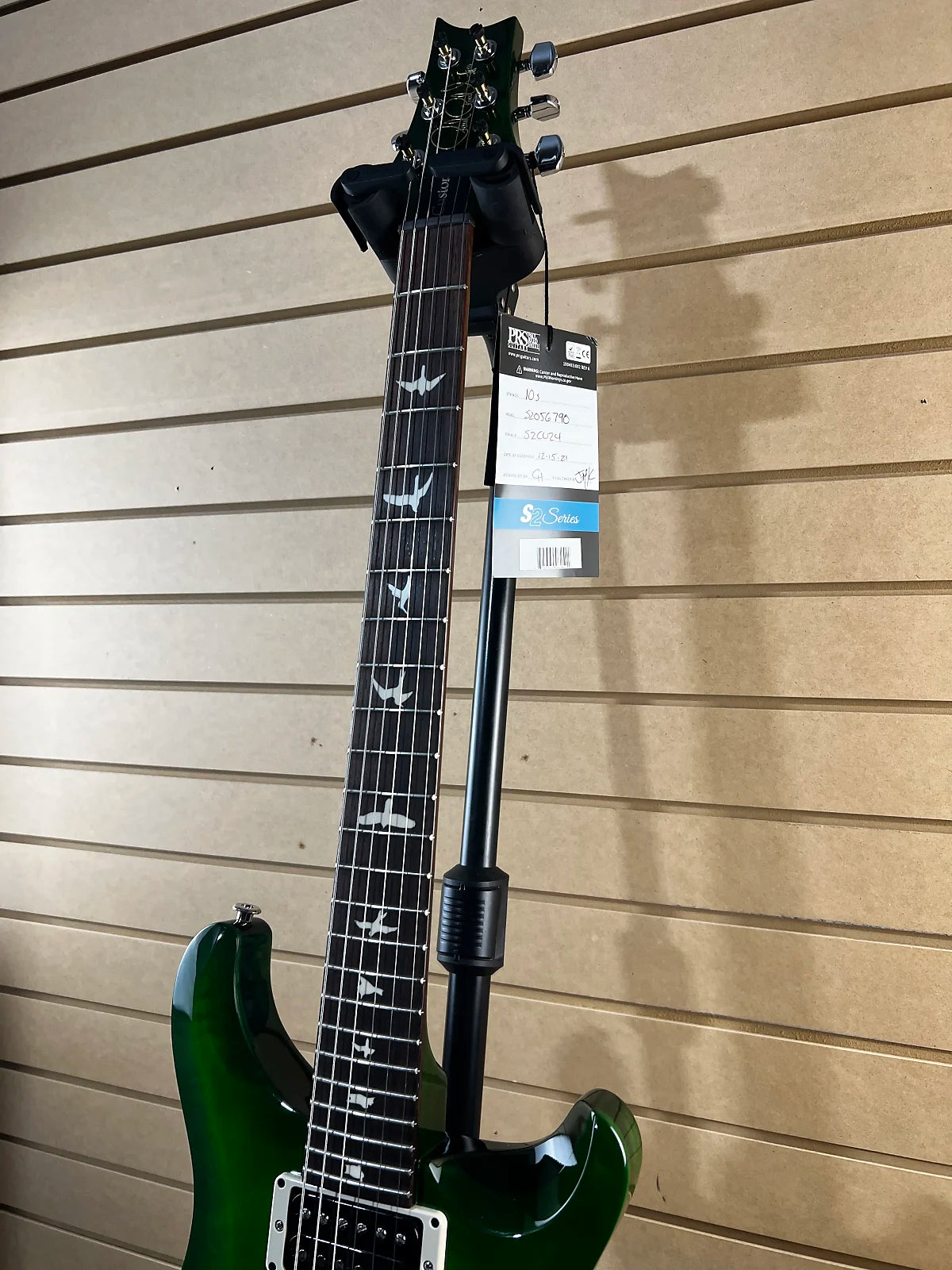 S2 Custom 24 Electric Guitar - Eriza Verde #790