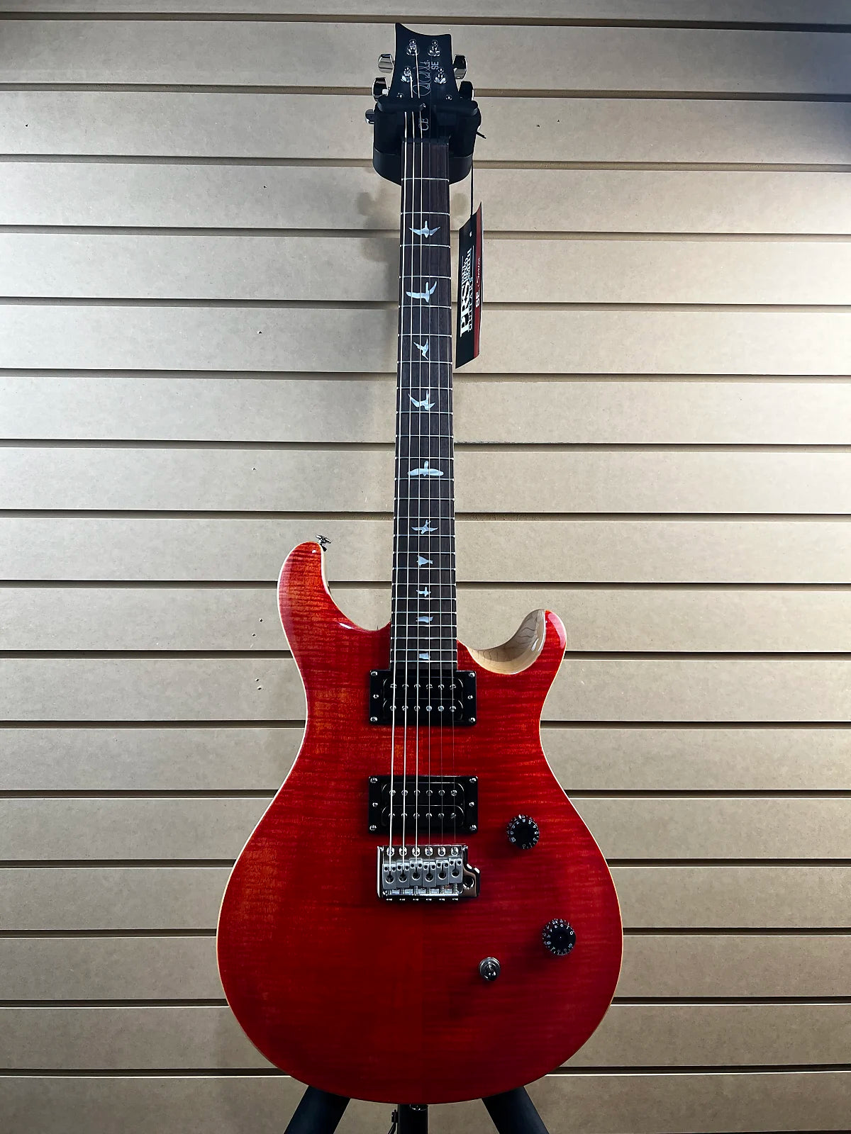 SE CE24 Electric Guitar - Blood Orange #600