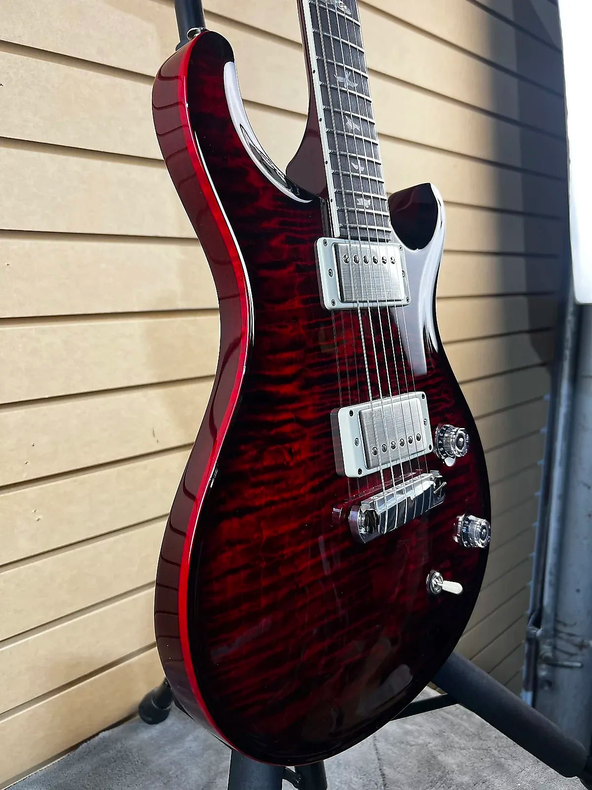 McCarty Electric Guitar - Fire Red Wrap #317