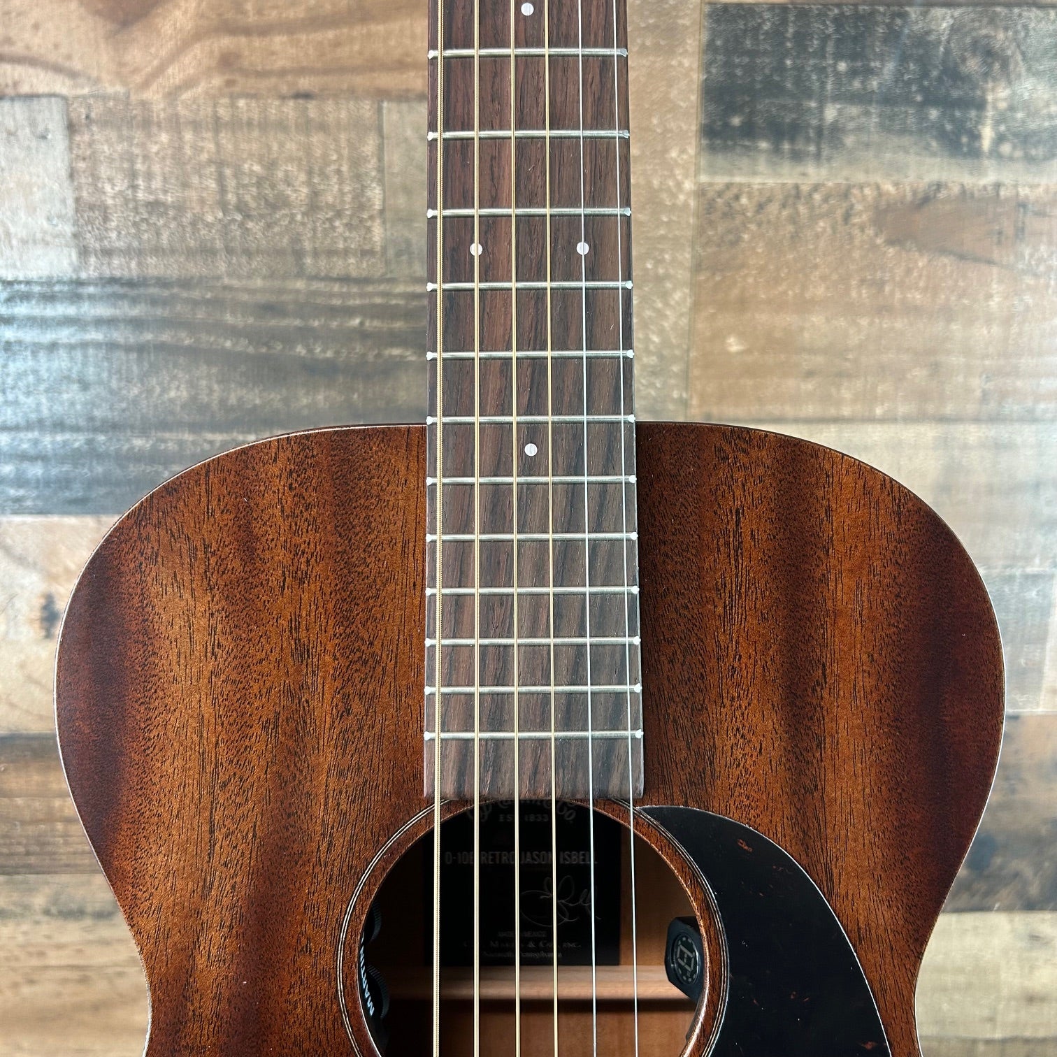 Martin 0-10E Retro Jason Isbell Acoustic Electric Guitar, Satin, Free Ship, #759