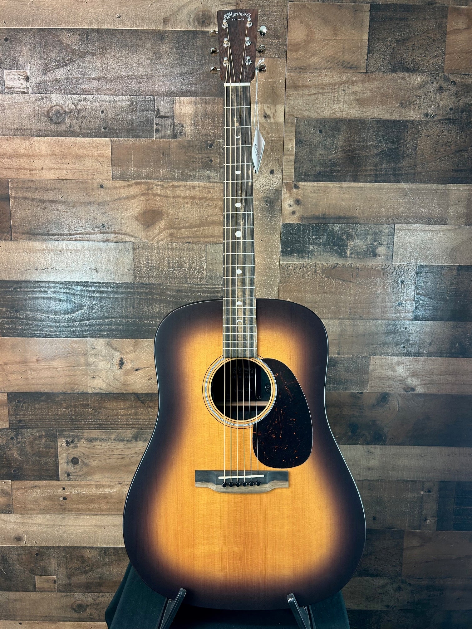 Martin Martin D-X2E Molly Tuttle Acoustic-Electric Guitar, Vintage Sunburst,  Satin #488
