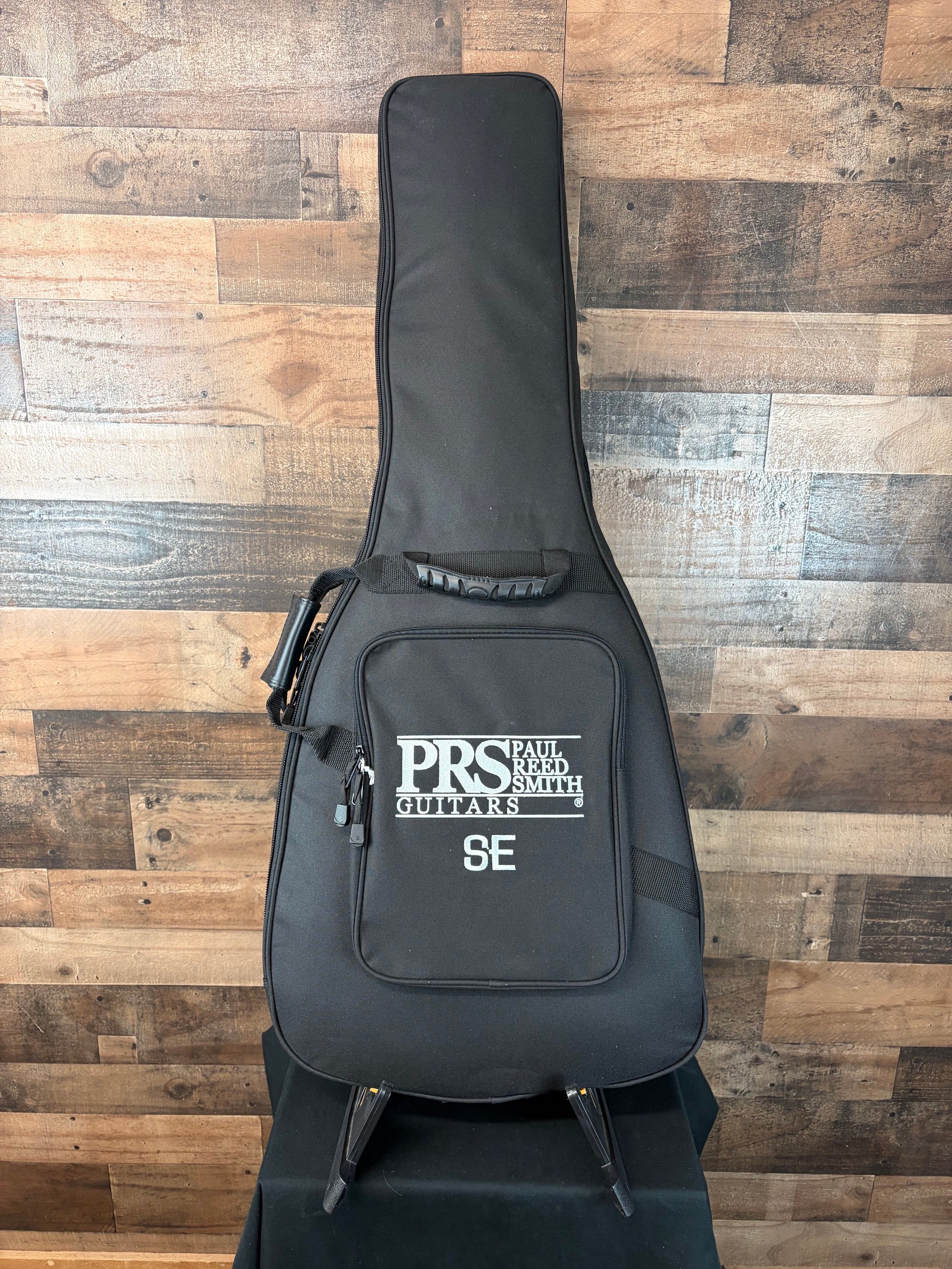 PRS SE Flat Back Hollowbody I Piezo Orange Tiger Smokeburst