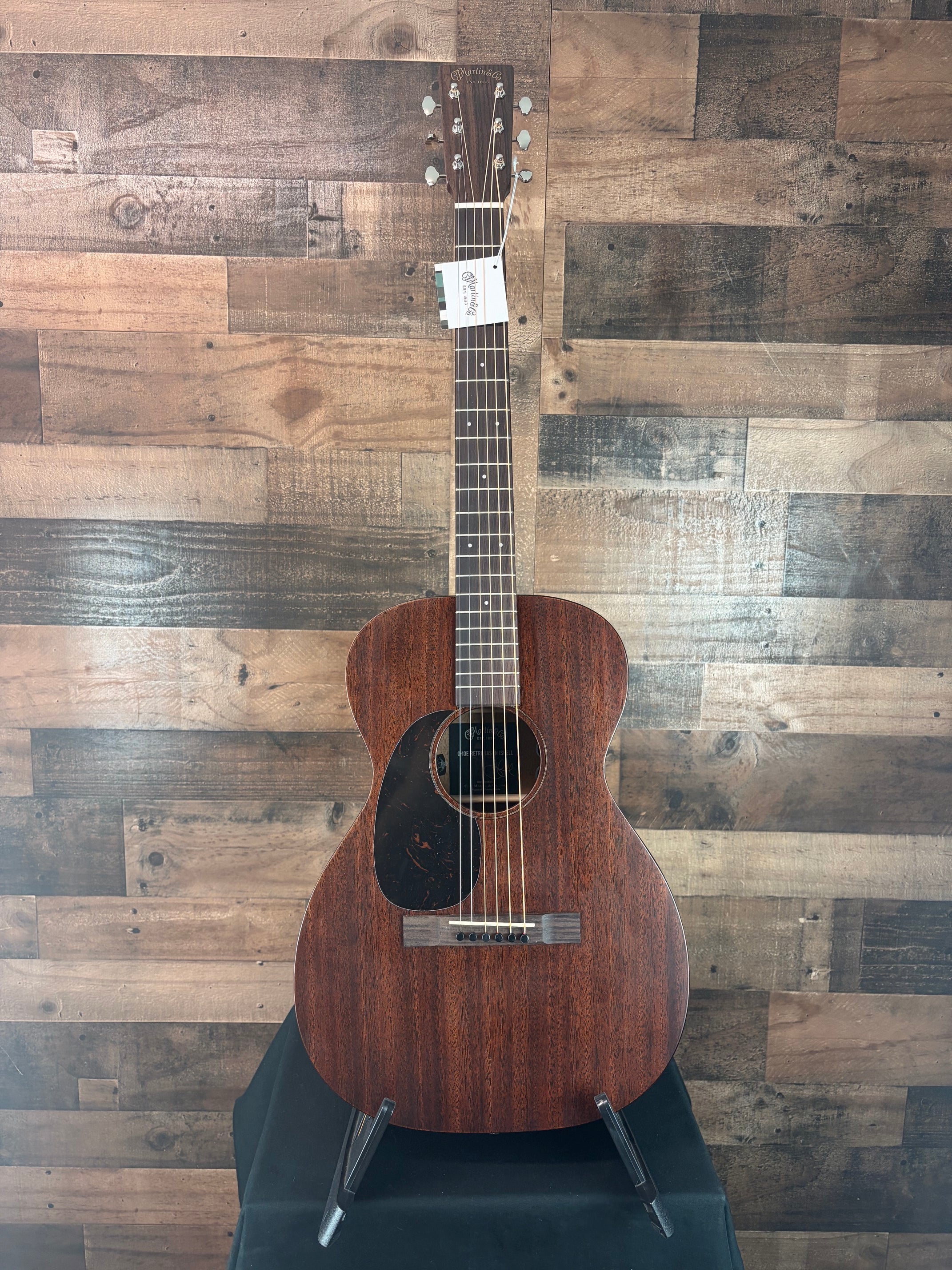 Martin Left-Handed 0-10E Retro Jason Isbell Natural