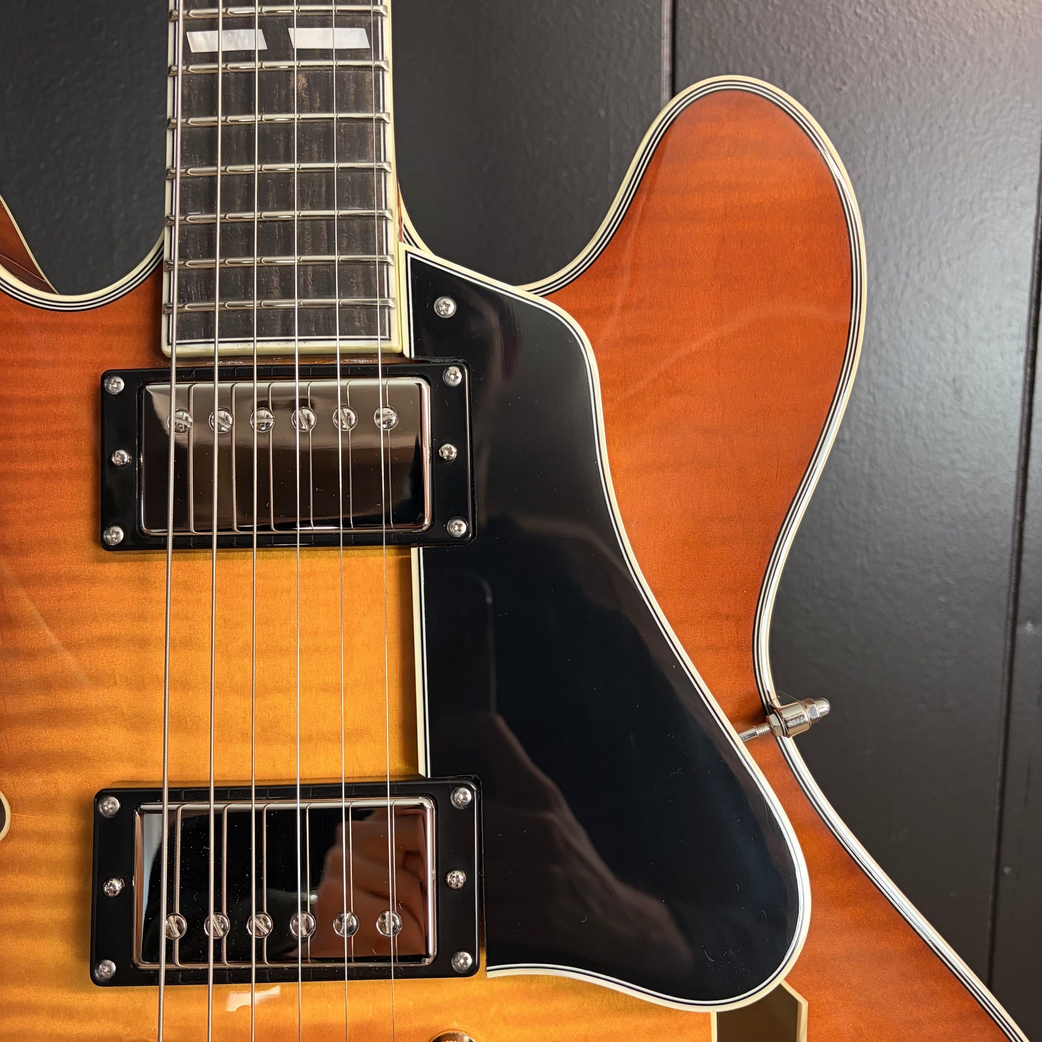 Eastman T486-GB Thinline Semi-Hollowbody Goldburst