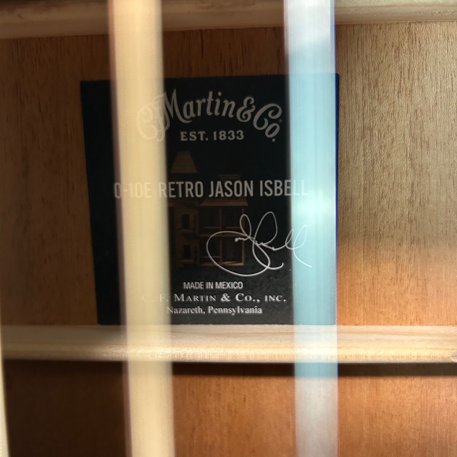 Martin 0-10E Retro Jason Isbell Acoustic Electric Guitar, Satin, Free Ship, #761