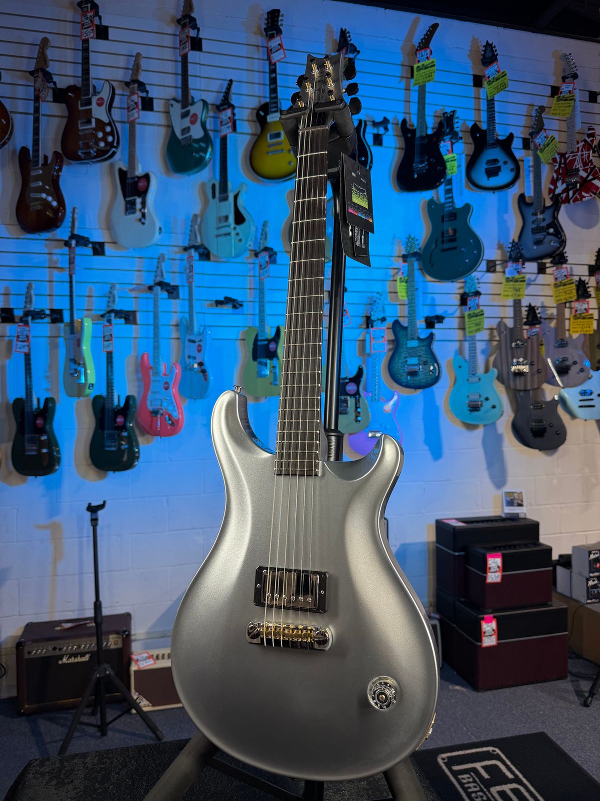 PRS Limited Edition Jonathan Jourdan Platinum Metallic