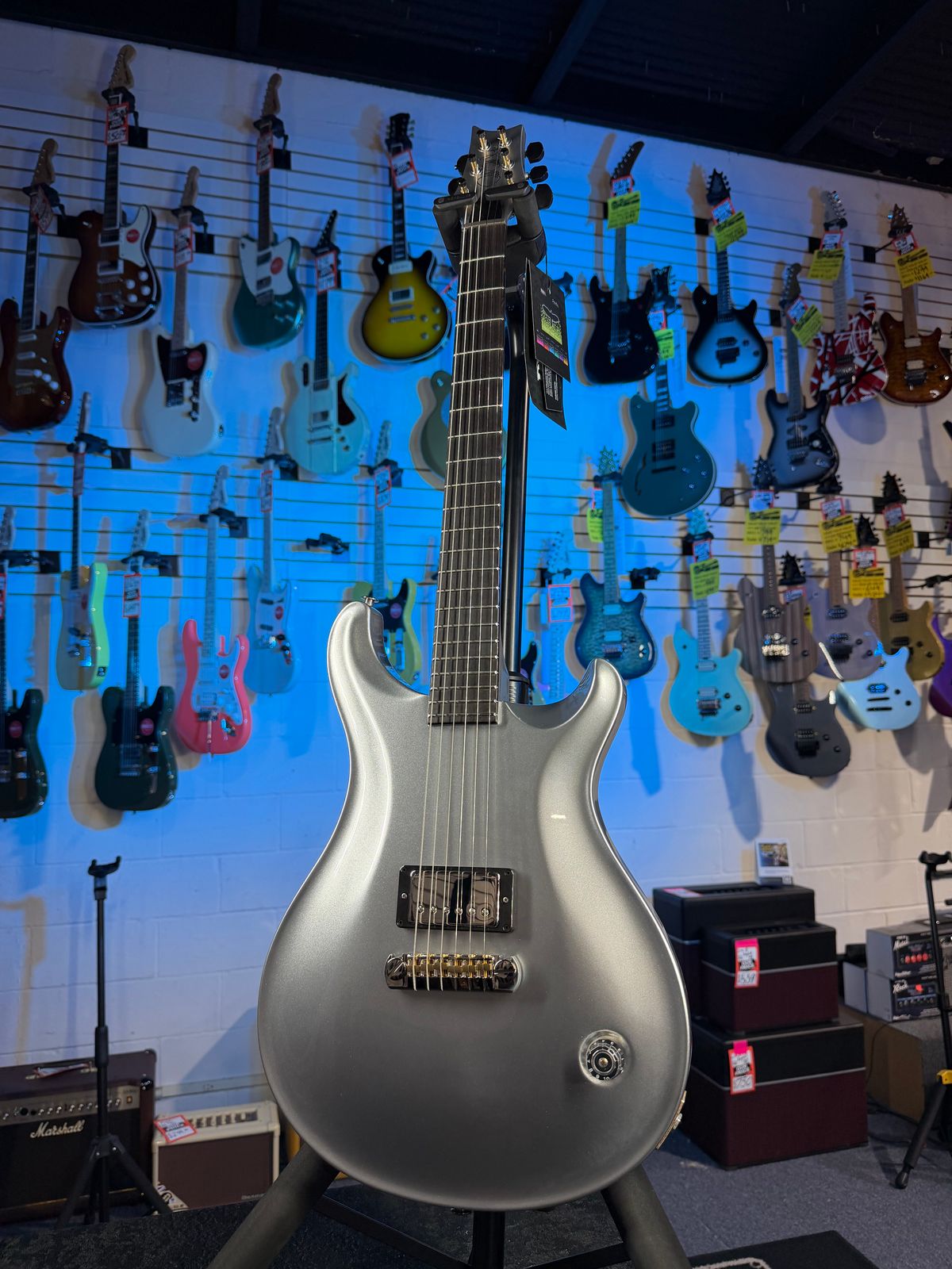 PRS Limited Edition Jonathan Jourdan Platinum Metallic