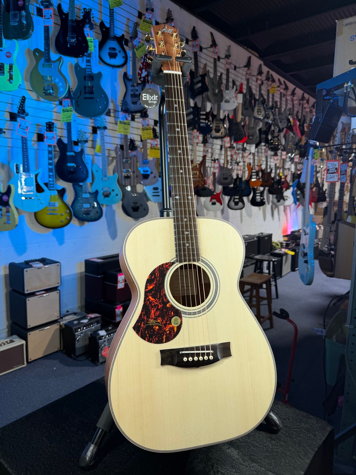Maton EBG808 Artist Left Handed Natural