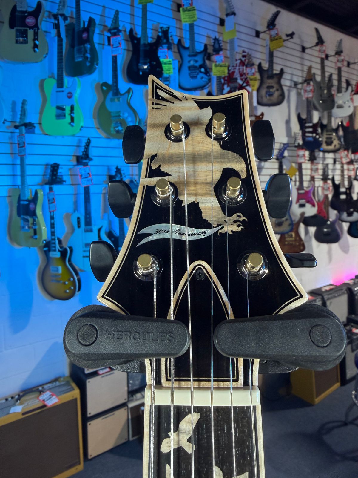 PRS Private Stock 30th Anniversary Hollowbody I Frostbite Glow