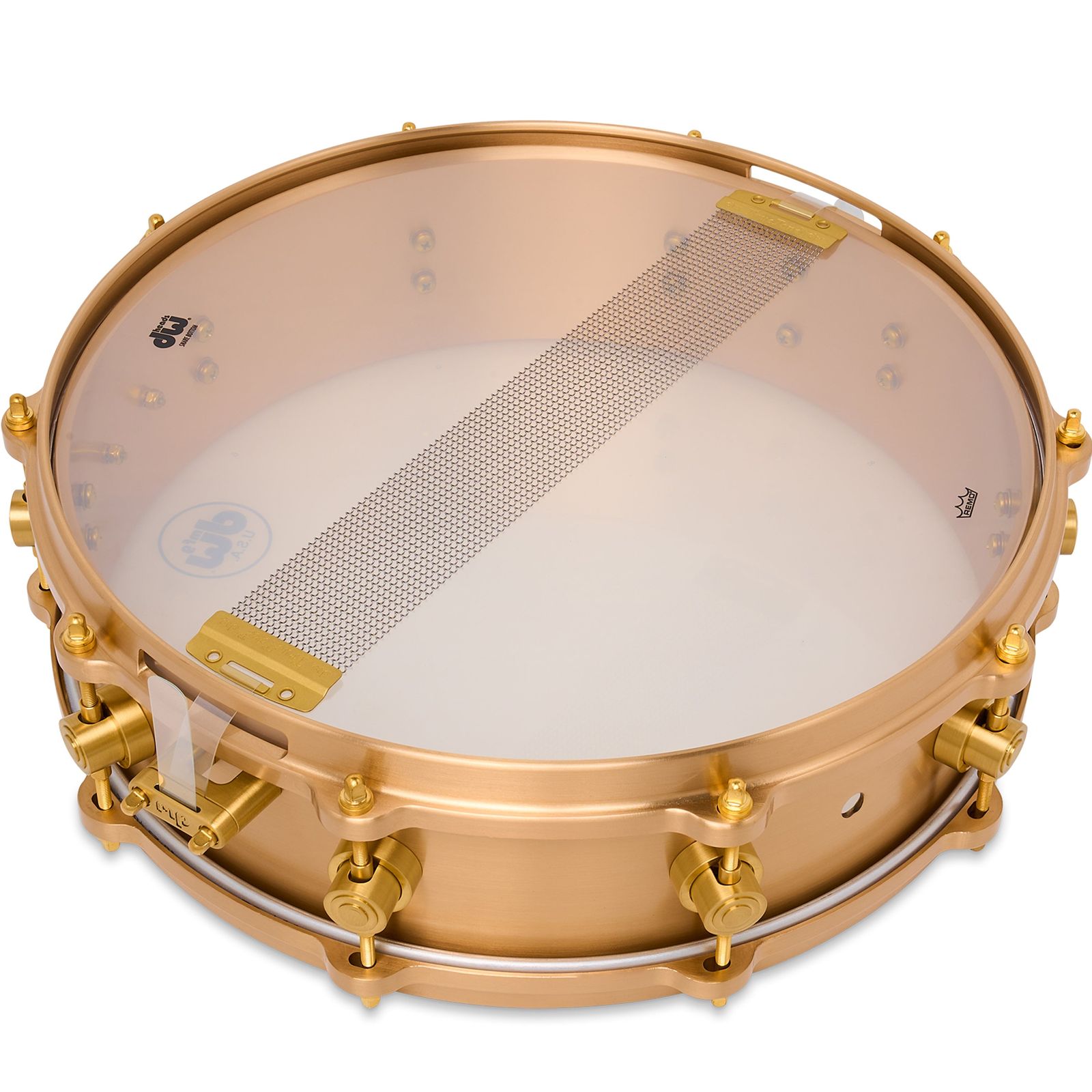 New DW Limited Edition True-cast Bronze Drum 4x14 2026, With Anvil Case, Free Ship