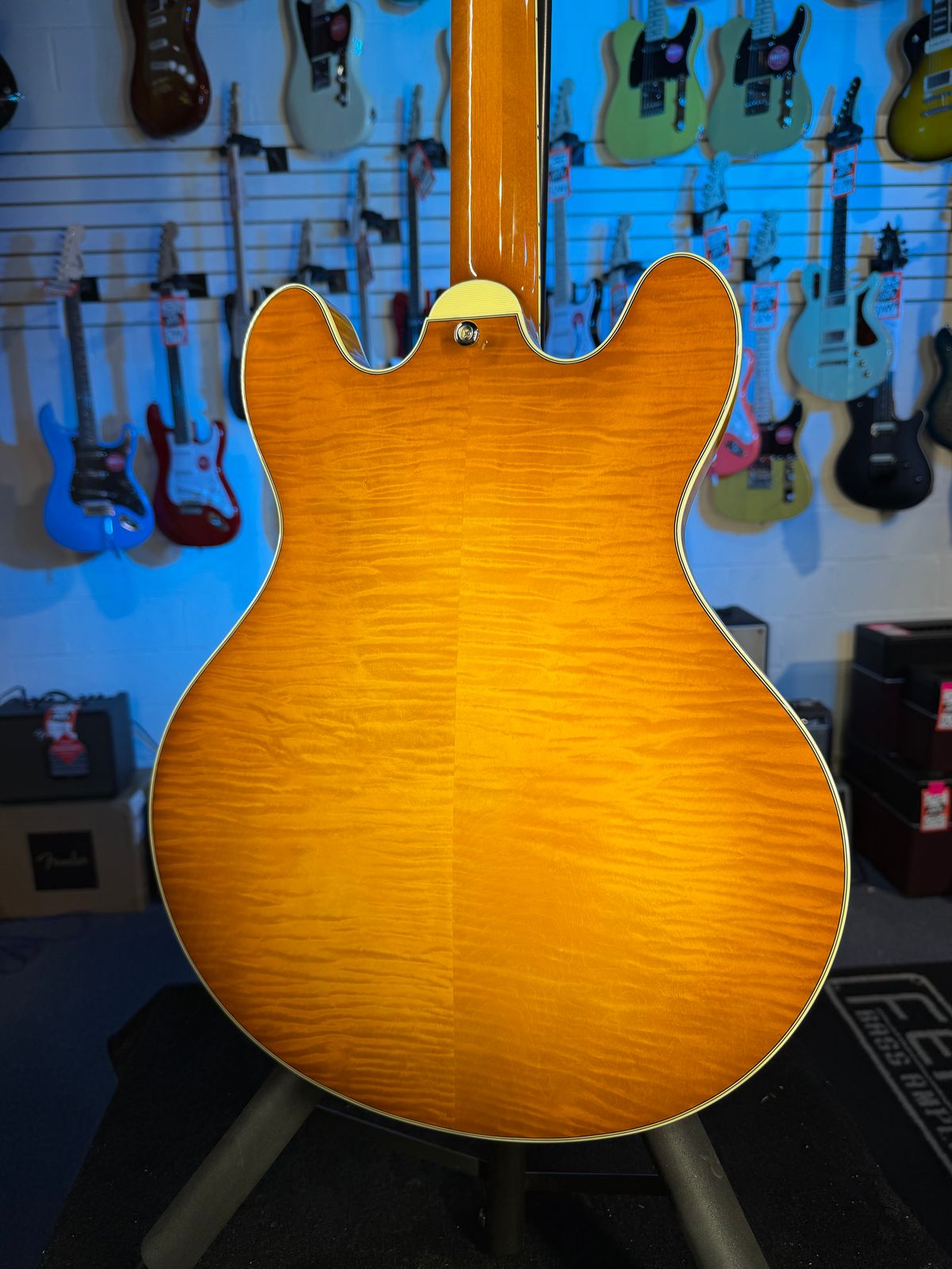 Eastman T486-GB Thinline Semi-Hollowbody Goldburst