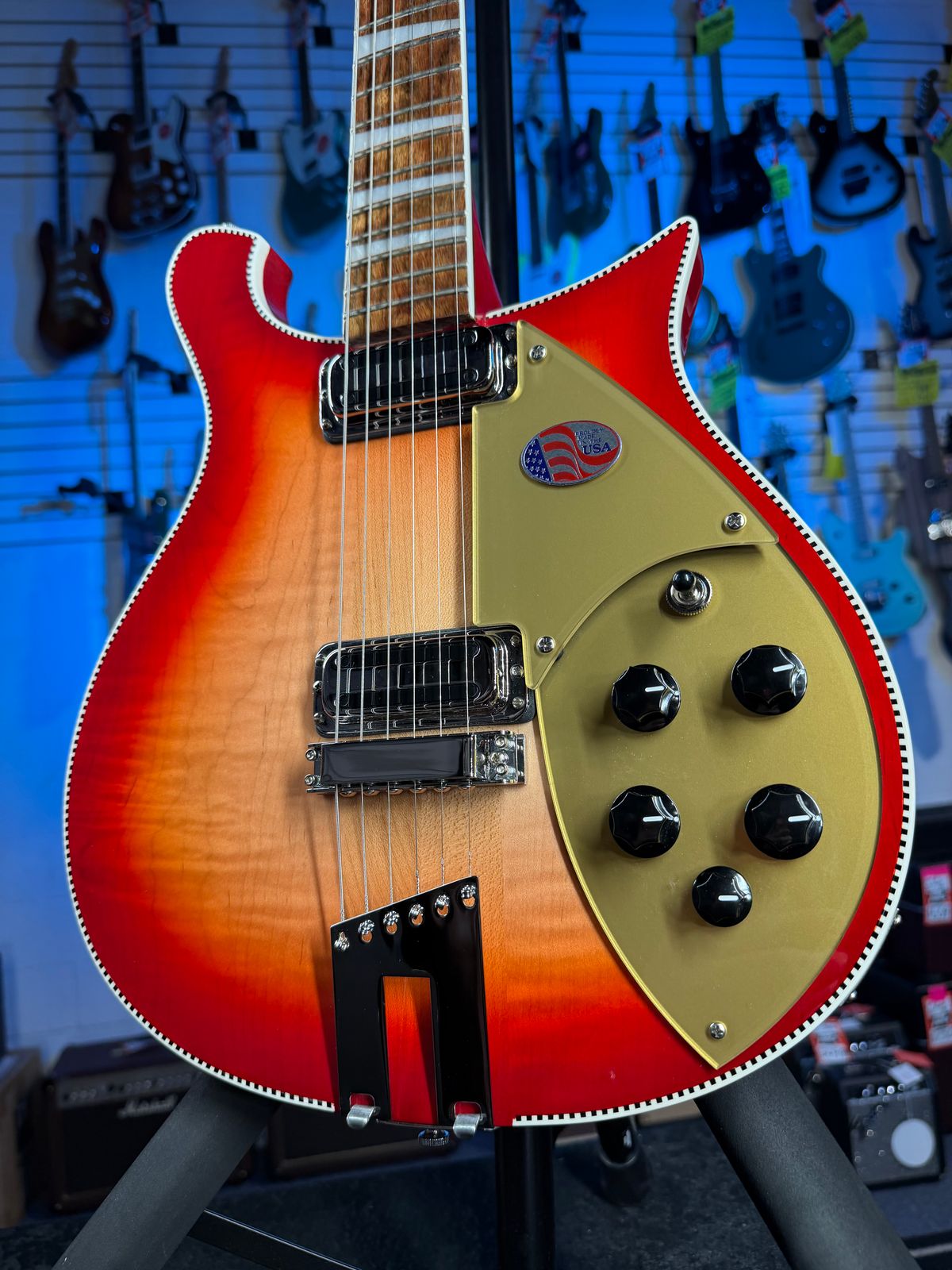 Rickenbacker 660 Fireglo