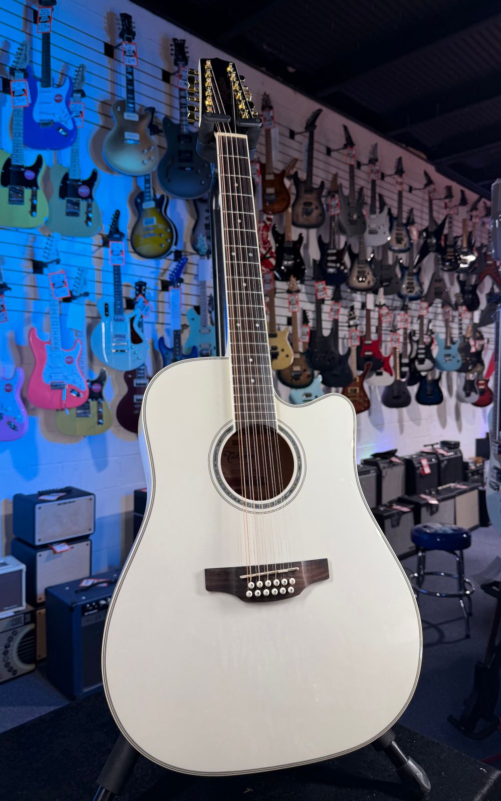 Takamine GD-37CE PW12 Pearl White