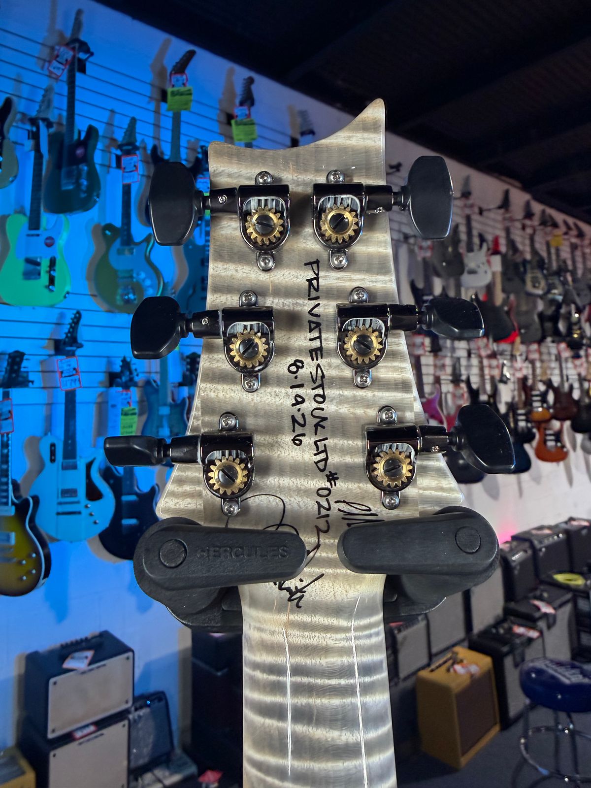 PRS Private Stock 30th Anniversary Hollowbody I Frostbite Glow