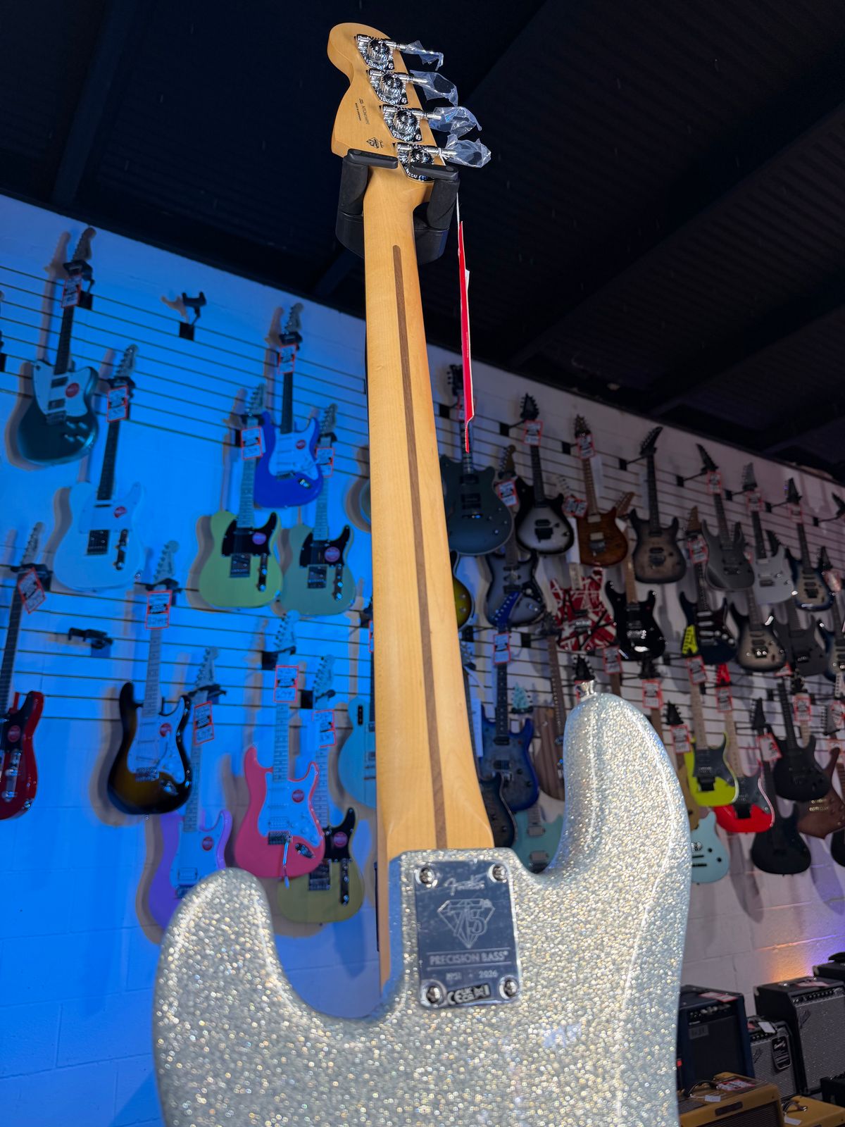 Fender 75th Anniversary Player II Precision Bass Diamond Dust Sparkle
