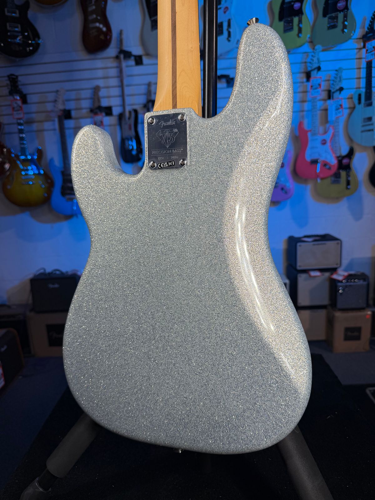 Fender 75th Anniversary Player II Precision Bass Diamond Dust Sparkle