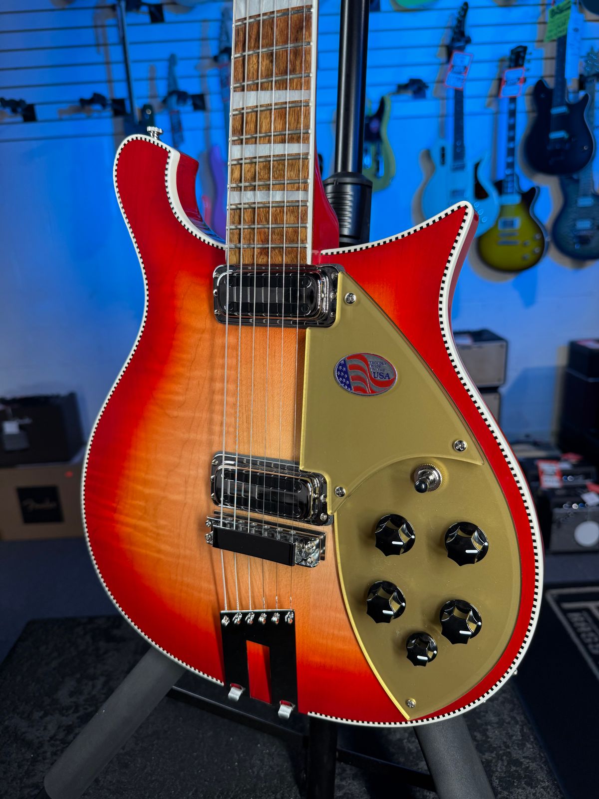 Rickenbacker 660 Fireglo