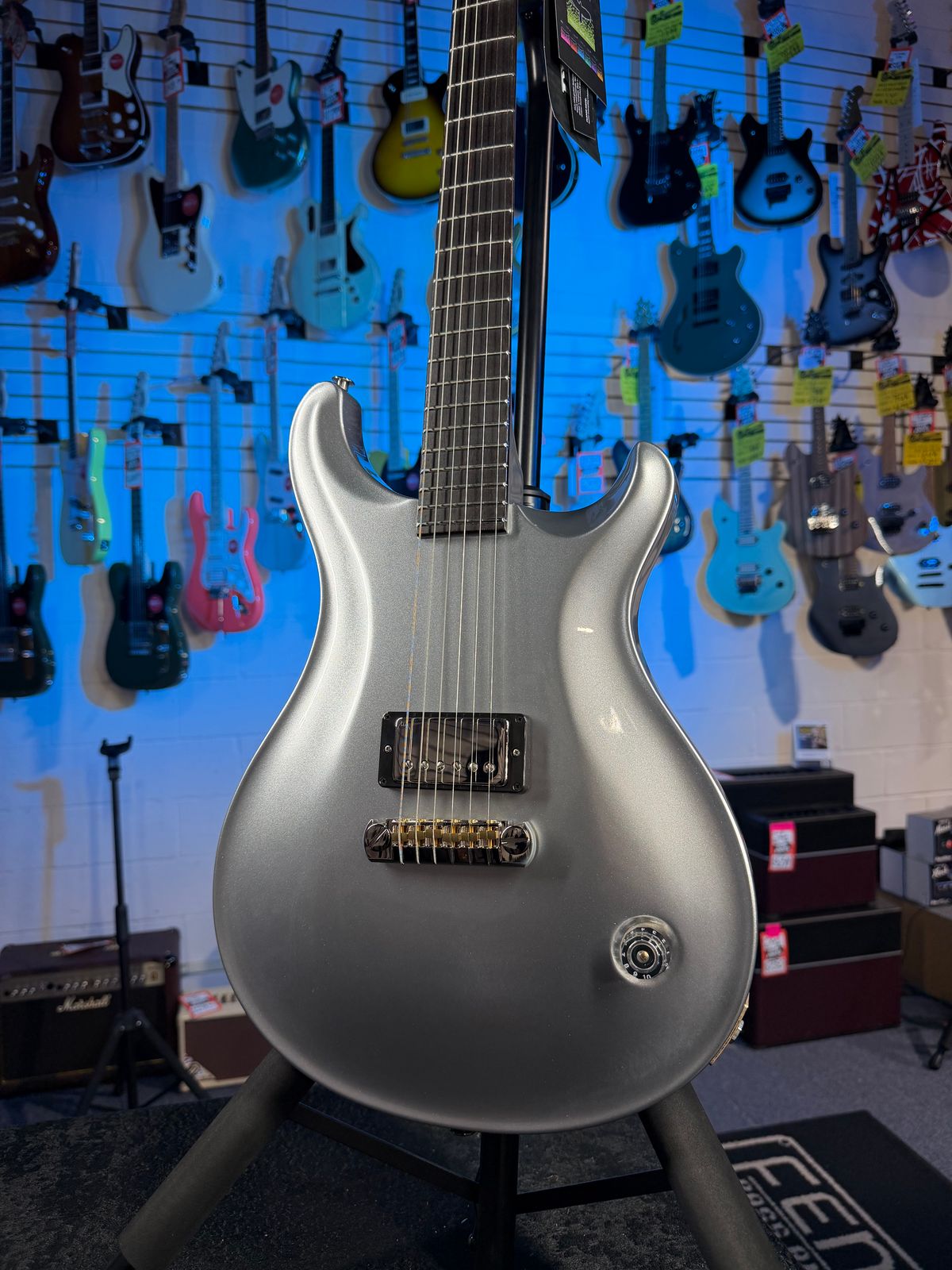 PRS Limited Edition Jonathan Jourdan Platinum Metallic