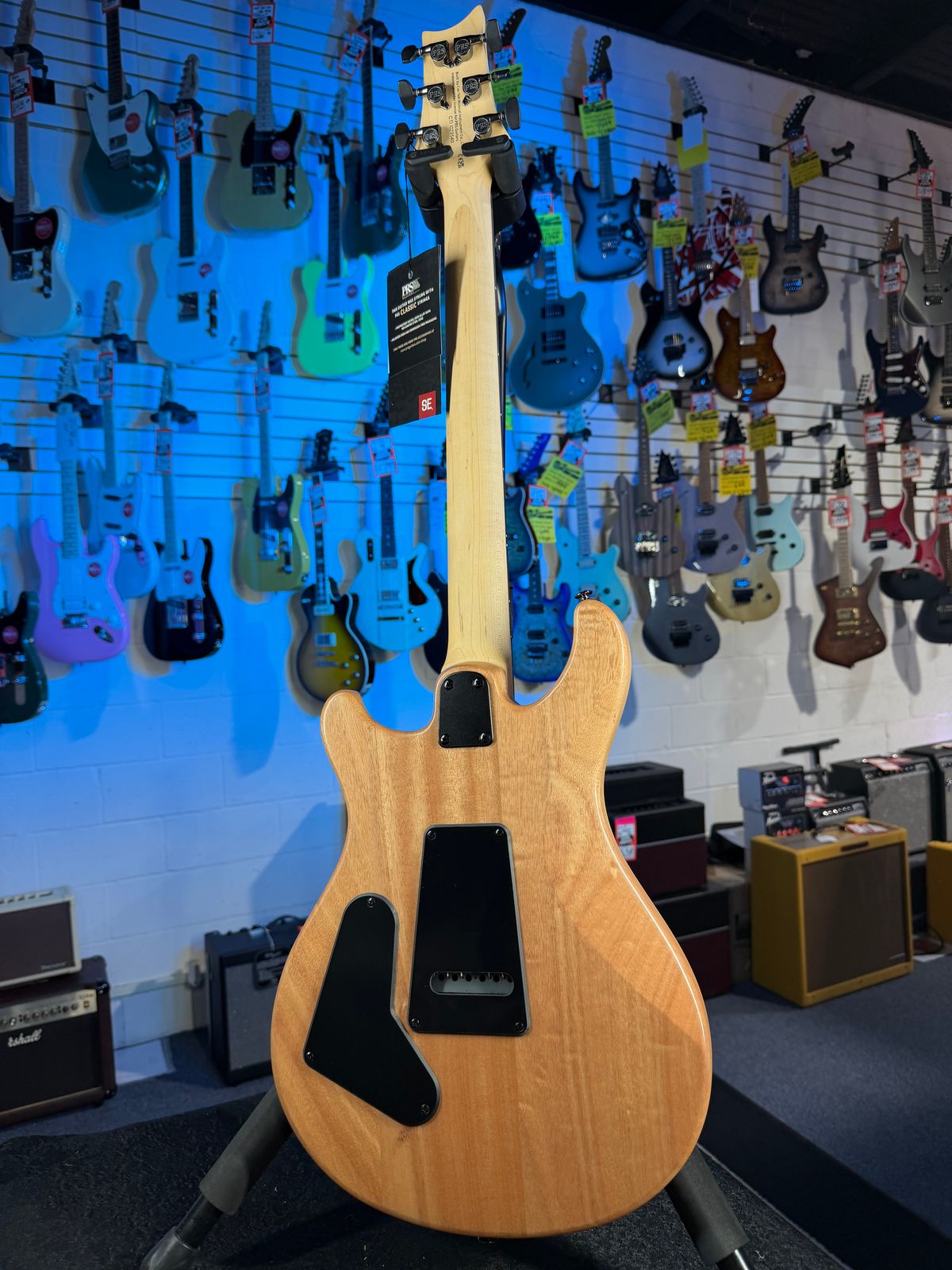 PRS SE CE 24 Satin - Flat Black Top, C&M Exclusive - Black
