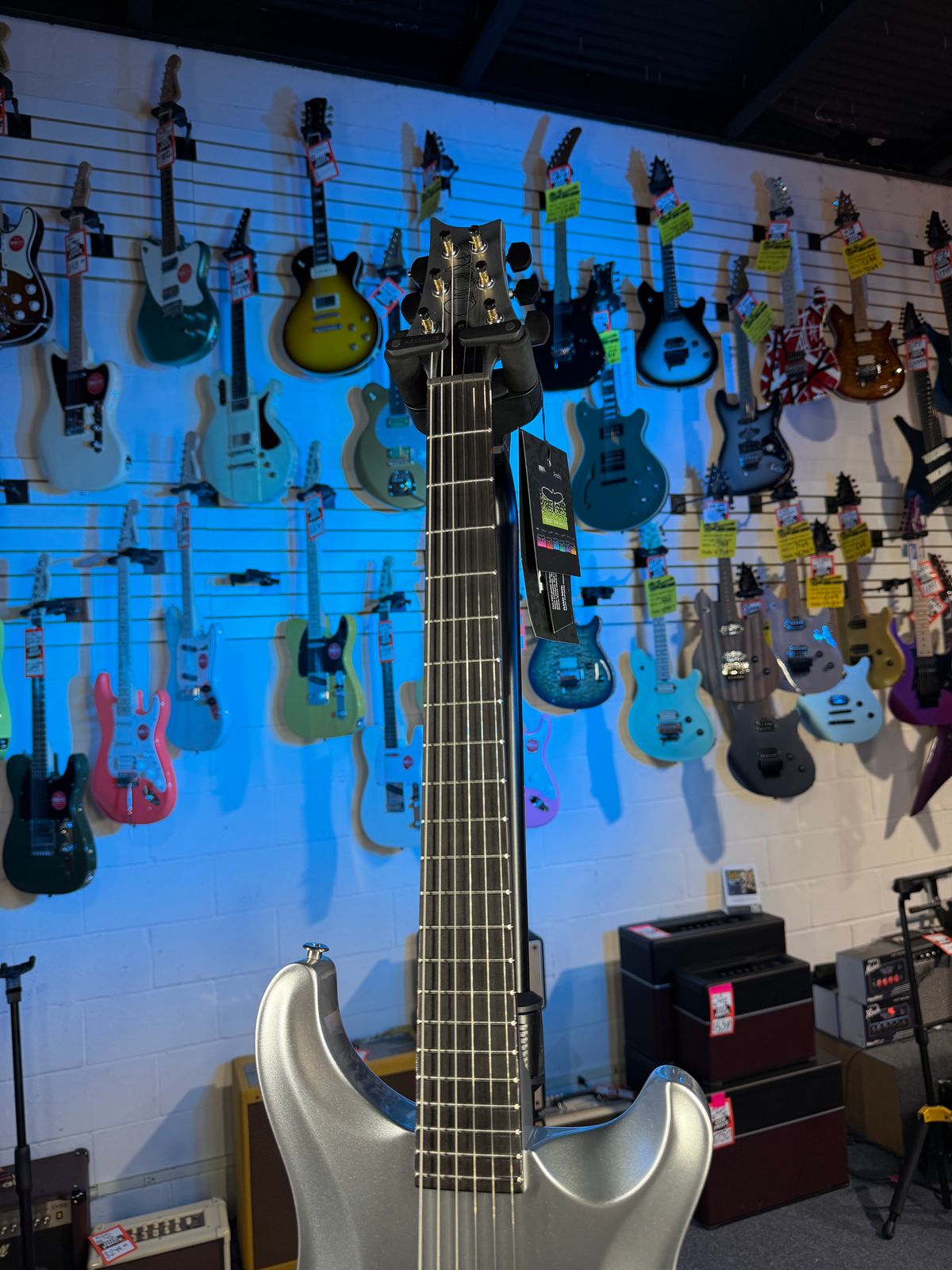 PRS Limited Edition Jonathan Jourdan Platinum Metallic