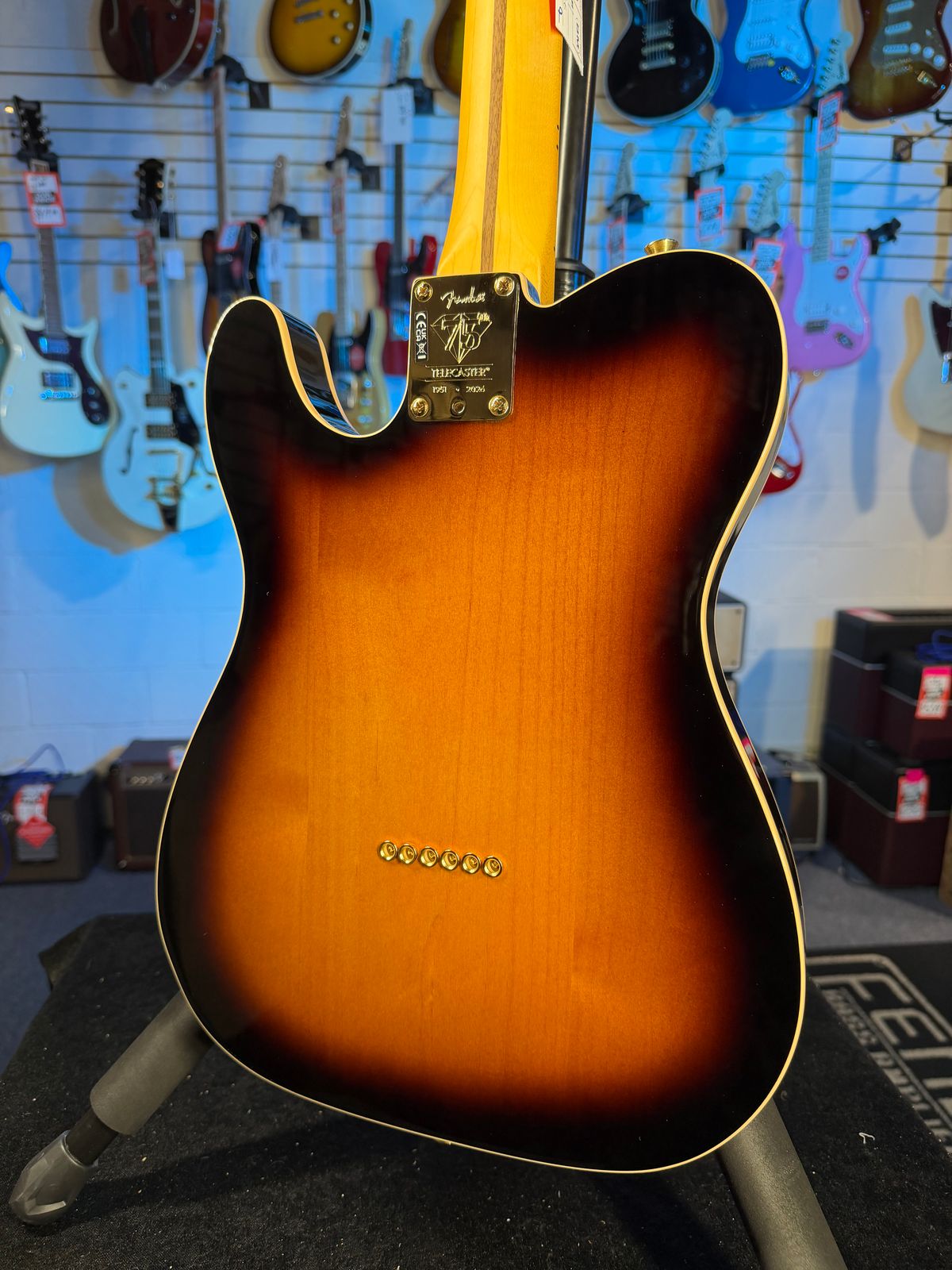 Fender 75th Anniversary American Professional II Custom Telecaster 2 Color Sunburst