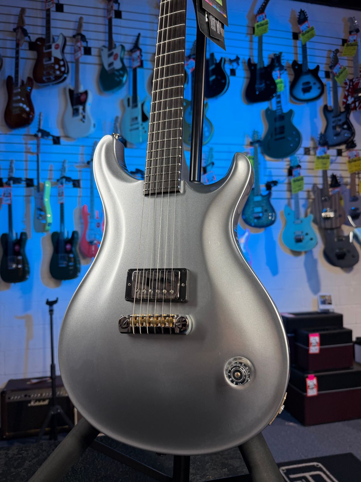 PRS Limited Edition Jonathan Jourdan Platinum Metallic