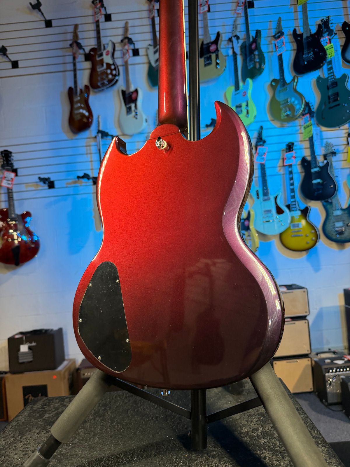 Epiphone Futura SG Custom Midnight Ember Shift