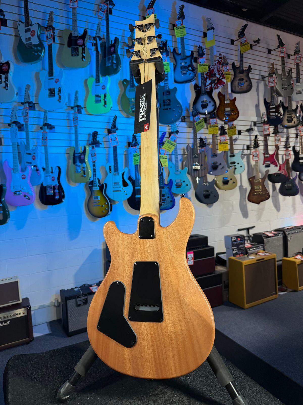 PRS SE CE 24 Satin - Flat Black Top, C&M Exclusive - Black